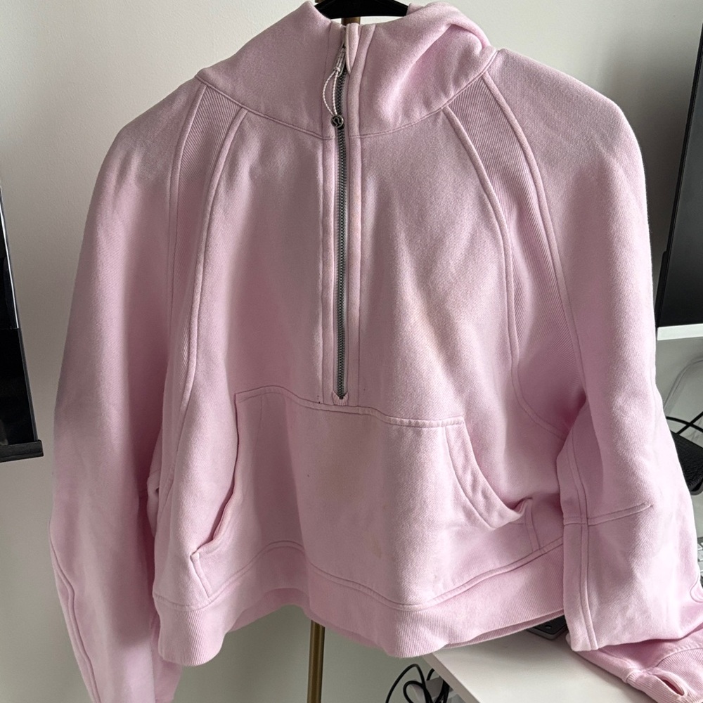 Lululemon Meadowsweet Pink Scuba Hoodie